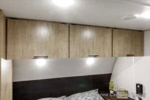 2026 Forest River Cherokee Grey Wolf 26KF Bunkhouse Travel Trailer Interior Image