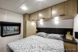 2026 Forest River Cherokee Grey Wolf 26KF Bunkhouse Travel Trailer Interior Image