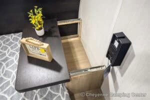 2026 Forest River Cherokee Grey Wolf 26KF Bunkhouse Travel Trailer Interior Image