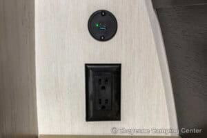 2026 Forest River Cherokee Grey Wolf 26KF Bunkhouse Travel Trailer Interior Image