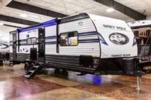 2027 Forest River Cherokee Grey Wolf 26KF Bunkhouse Travel Trailer Exterior Image