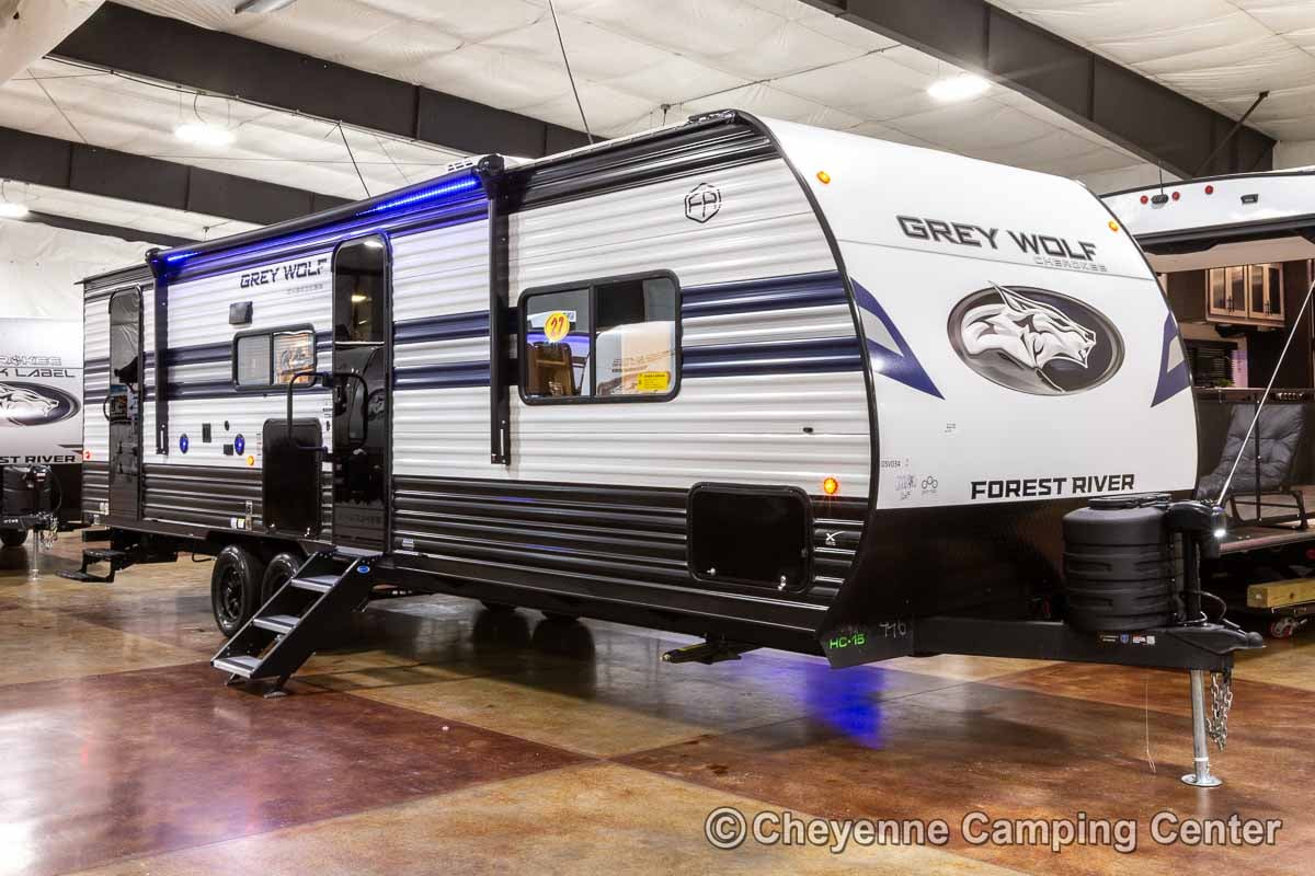 2027 Forest River Cherokee Grey Wolf 26KF Bunkhouse Travel Trailer Enterior Image
