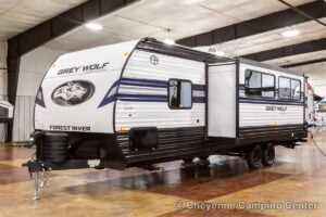 2027 Forest River Cherokee Grey Wolf 26KF Bunkhouse Travel Trailer Exterior Image