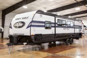 2027 Forest River Cherokee Grey Wolf 26KF Bunkhouse Travel Trailer Exterior Image