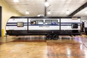 2027 Forest River Cherokee Grey Wolf 26KF Bunkhouse Travel Trailer Exterior Image