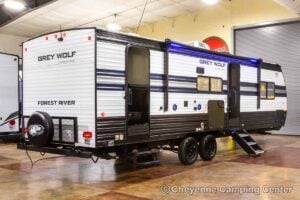 2027 Forest River Cherokee Grey Wolf 26KF Bunkhouse Travel Trailer Exterior Image