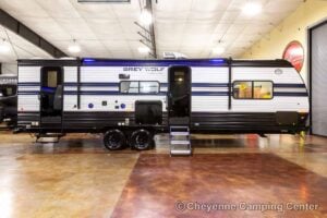 2027 Forest River Cherokee Grey Wolf 26KF Bunkhouse Travel Trailer Exterior Image