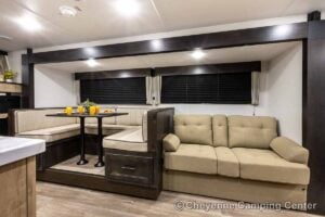 2027 Forest River Cherokee Grey Wolf 26KF Bunkhouse Travel Trailer Interior Image