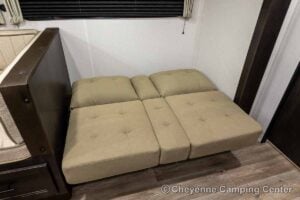 2027 Forest River Cherokee Grey Wolf 26KF Bunkhouse Travel Trailer Interior Image