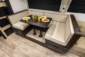 2027 Forest River Cherokee Grey Wolf 26KF Bunkhouse Travel Trailer Interior Image