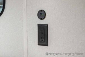 2027 Forest River Cherokee Grey Wolf 26KF Bunkhouse Travel Trailer Interior Image