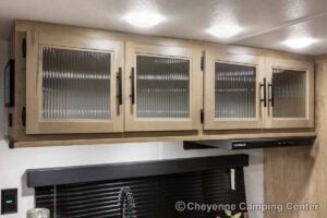 2027 Forest River Cherokee Grey Wolf 26KF Bunkhouse Travel Trailer Interior Image