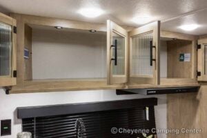 2027 Forest River Cherokee Grey Wolf 26KF Bunkhouse Travel Trailer Interior Image
