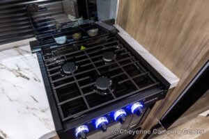 2027 Forest River Cherokee Grey Wolf 26KF Bunkhouse Travel Trailer Interior Image