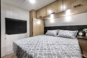 2027 Forest River Cherokee Grey Wolf 26KF Bunkhouse Travel Trailer Interior Image