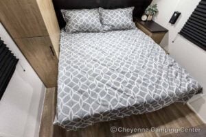 2027 Forest River Cherokee Grey Wolf 26KF Bunkhouse Travel Trailer Interior Image