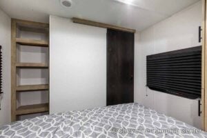 2027 Forest River Cherokee Grey Wolf 26KF Bunkhouse Travel Trailer Interior Image