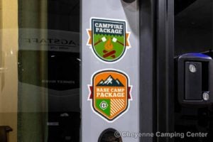 2026 Forest River Cherokee Grey Wolf Black Label 23MKBL Couples Travel Trailer Exterior Image