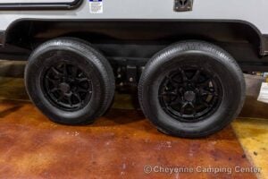 2026 Forest River Cherokee Grey Wolf Black Label 23MKBL Couples Travel Trailer Exterior Image