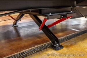 2026 Forest River Cherokee Grey Wolf Black Label 23MKBL Couples Travel Trailer Exterior Image