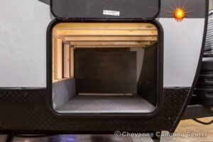 2026 Forest River Cherokee Grey Wolf Black Label 23MKBL Couples Travel Trailer Exterior Image