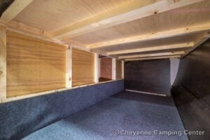 2026 Forest River Cherokee Grey Wolf Black Label 23MKBL Couples Travel Trailer Exterior Image