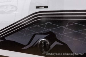 2026 Forest River Cherokee Grey Wolf Black Label 23MKBL Couples Travel Trailer Exterior Image