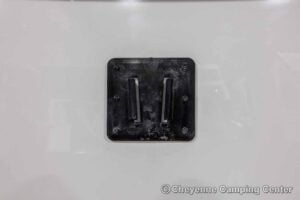 2026 Forest River Cherokee Grey Wolf Black Label 24RRTBL Toy Hauler Travel Trailer Exterior Image