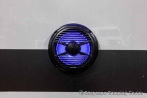 2026 Forest River Cherokee Grey Wolf Black Label 24RRTBL Toy Hauler Travel Trailer Exterior Image