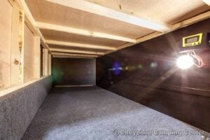 2026 Forest River Cherokee Grey Wolf Black Label 24RRTBL Toy Hauler Travel Trailer Exterior Image