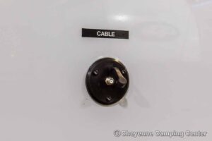 2026 Forest River Cherokee Grey Wolf Black Label 24RRTBL Toy Hauler Travel Trailer Exterior Image