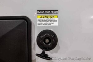 2026 Forest River Cherokee Grey Wolf Black Label 24RRTBL Toy Hauler Travel Trailer Exterior Image