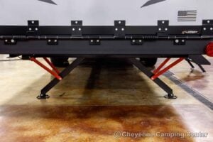 2026 Forest River Cherokee Grey Wolf Black Label 24RRTBL Toy Hauler Travel Trailer Exterior Image