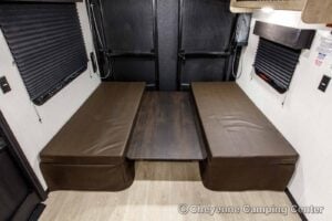 2026 Forest River Cherokee Grey Wolf Black Label 24RRTBL Toy Hauler Travel Trailer Interior Image