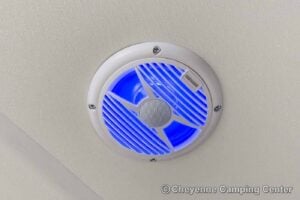 2026 Forest River Cherokee Grey Wolf Black Label 24RRTBL Toy Hauler Travel Trailer Interior Image