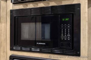 2026 Forest River Cherokee Grey Wolf Black Label 24RRTBL Toy Hauler Travel Trailer Interior Image