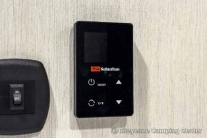 2026 Forest River Cherokee Grey Wolf Black Label 24RRTBL Toy Hauler Travel Trailer Interior Image