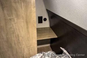 2026 Forest River Cherokee Grey Wolf Black Label 24RRTBL Toy Hauler Travel Trailer Interior Image