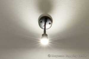 2026 Forest River Cherokee Grey Wolf Black Label 24RRTBL Toy Hauler Travel Trailer Interior Image