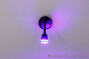 2026 Forest River Cherokee Grey Wolf Black Label 24RRTBL Toy Hauler Travel Trailer Interior Image