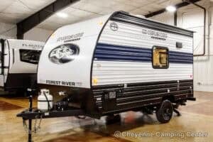 2026 Forest River Cherokee Wolf Pup 14RKLP Small Couples Travel Trailer Exterior Image