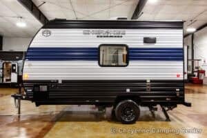 2026 Forest River Cherokee Wolf Pup 14RKLP Small Couples Travel Trailer Exterior Image