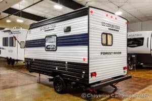 2026 Forest River Cherokee Wolf Pup 14RKLP Small Couples Travel Trailer Exterior Image