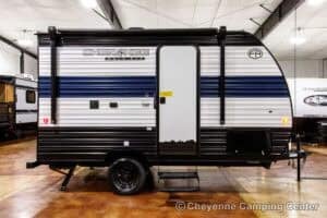 2026 Forest River Cherokee Wolf Pup 14RKLP Small Couples Travel Trailer Exterior Image