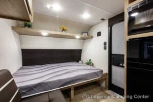 2026 Forest River Cherokee Wolf Pup 14RKLP Small Couples Travel Trailer Interior Image