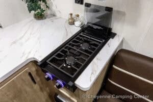 2026 Forest River Cherokee Wolf Pup 14RKLP Small Couples Travel Trailer Interior Image