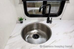 2026 Forest River Cherokee Wolf Pup 14RKLP Small Couples Travel Trailer Interior Image