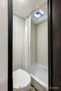 2026 Forest River Cherokee Wolf Pup 14RKLP Small Couples Travel Trailer Interior Image