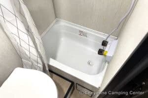 2026 Forest River Cherokee Wolf Pup 14RKLP Small Couples Travel Trailer Interior Image