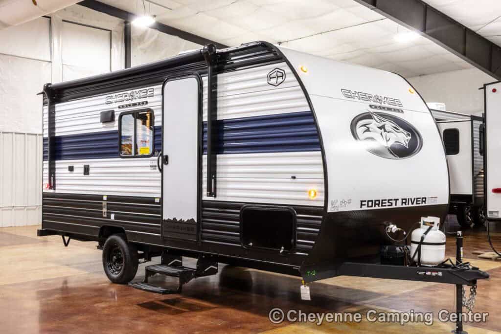 2026 Forest River Cherokee Wolf Pup 16LP Small Bunkhouse Travel Trailer Exterior Image